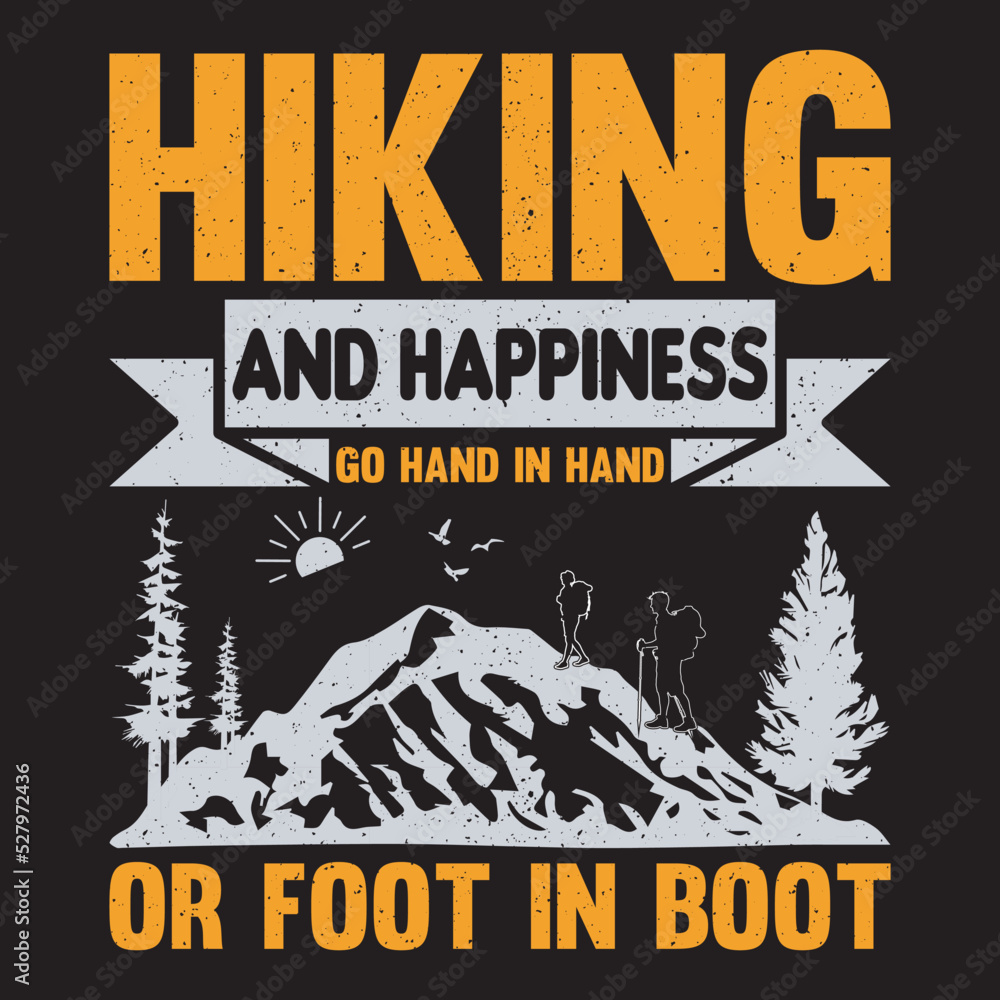 hiking t-shirt design and vector template hiking t-shirt design and vector template