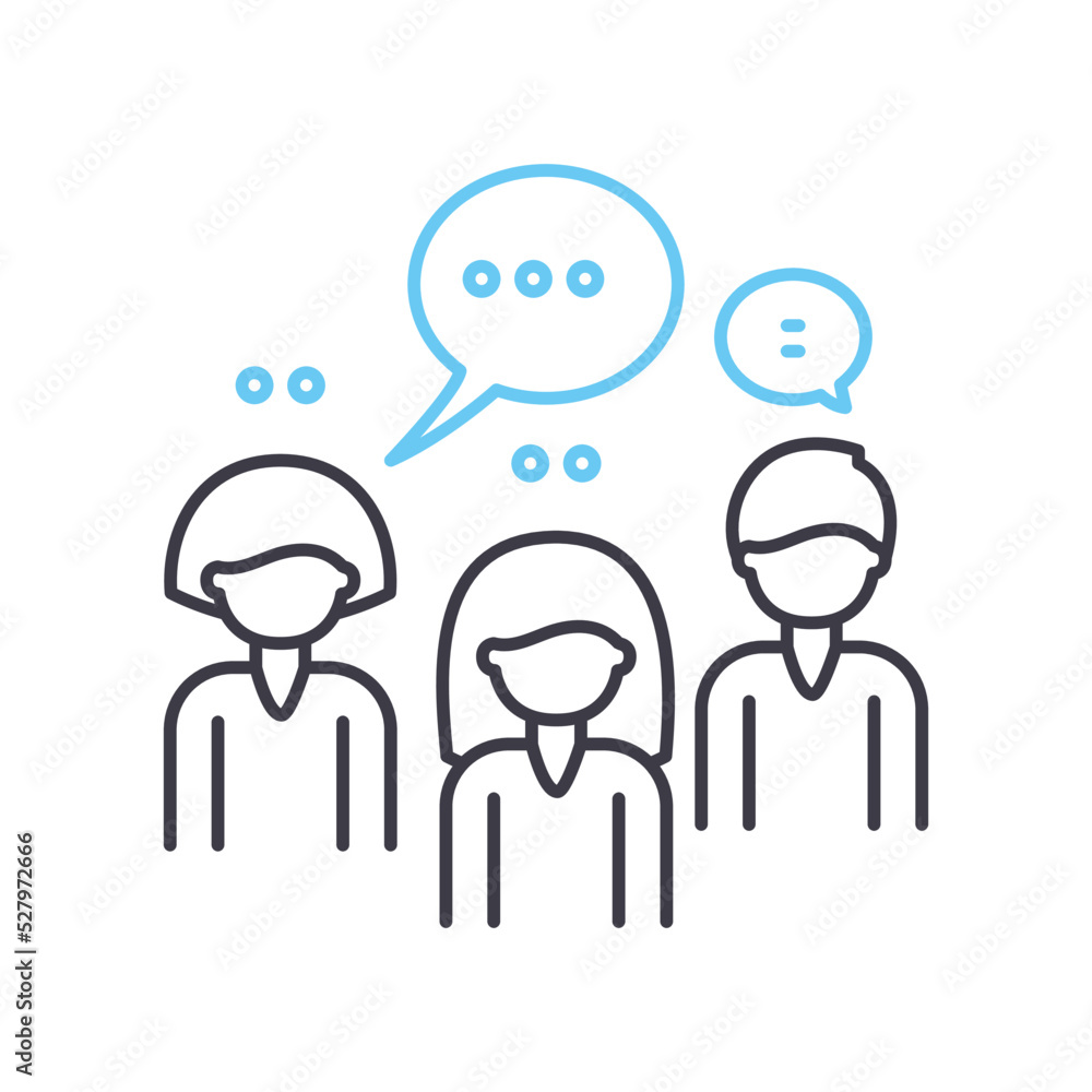 teamwork line icon, outline symbol, vector illustration, concept sign teamwork line icon, outline symbol, vector illustration, concept sign