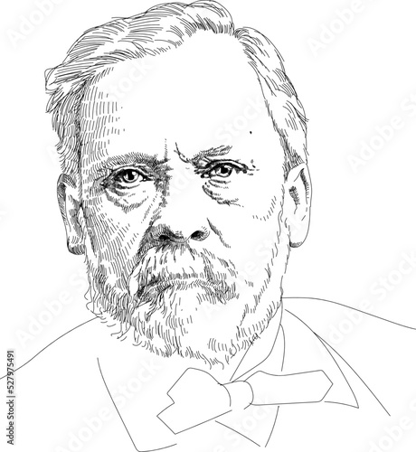 Louis Pasteur - French chemist and microbiologist renowned for his discoveries of the principles of vaccination, microbial fermentation, and pasteurization photo