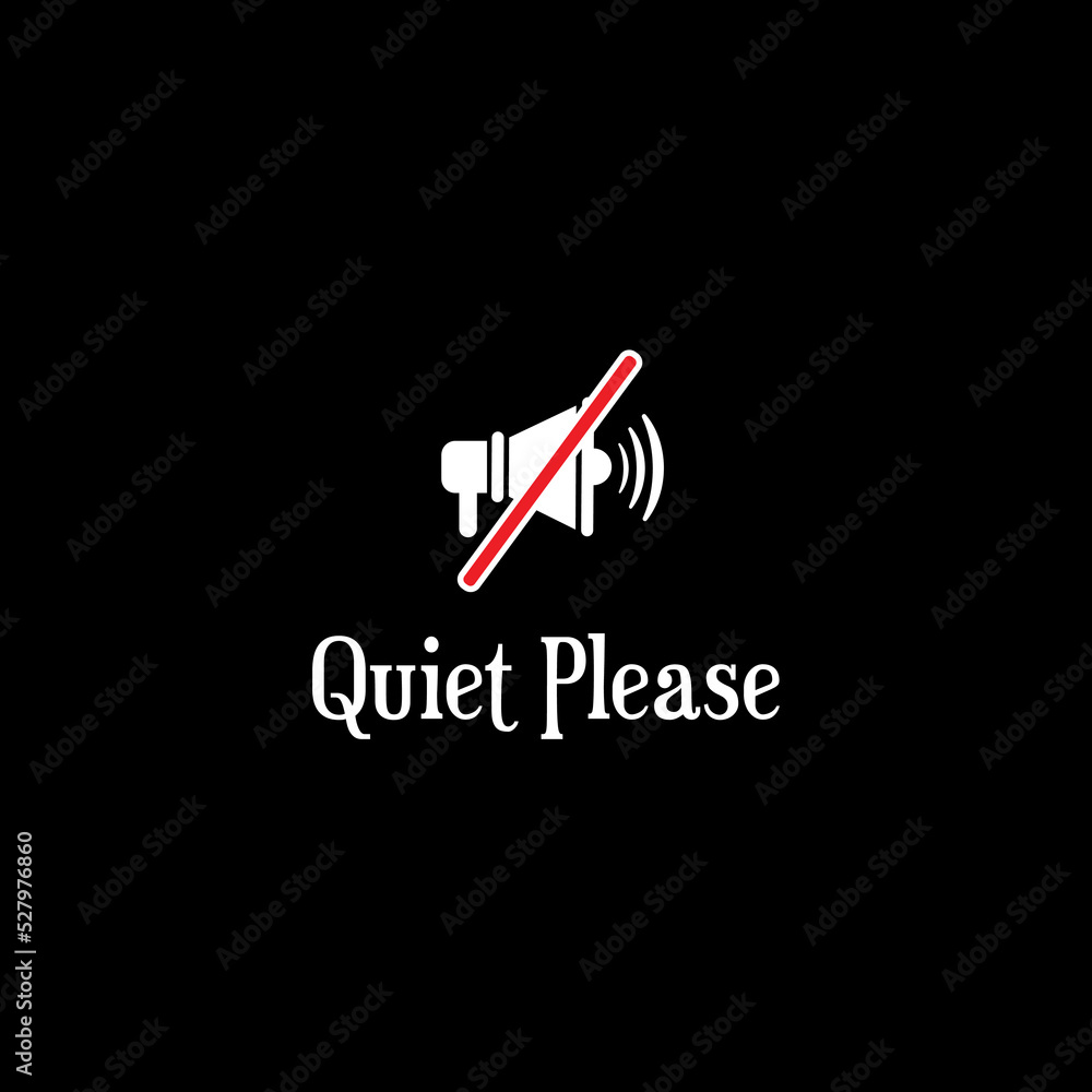 quiet please sign quiet please sign