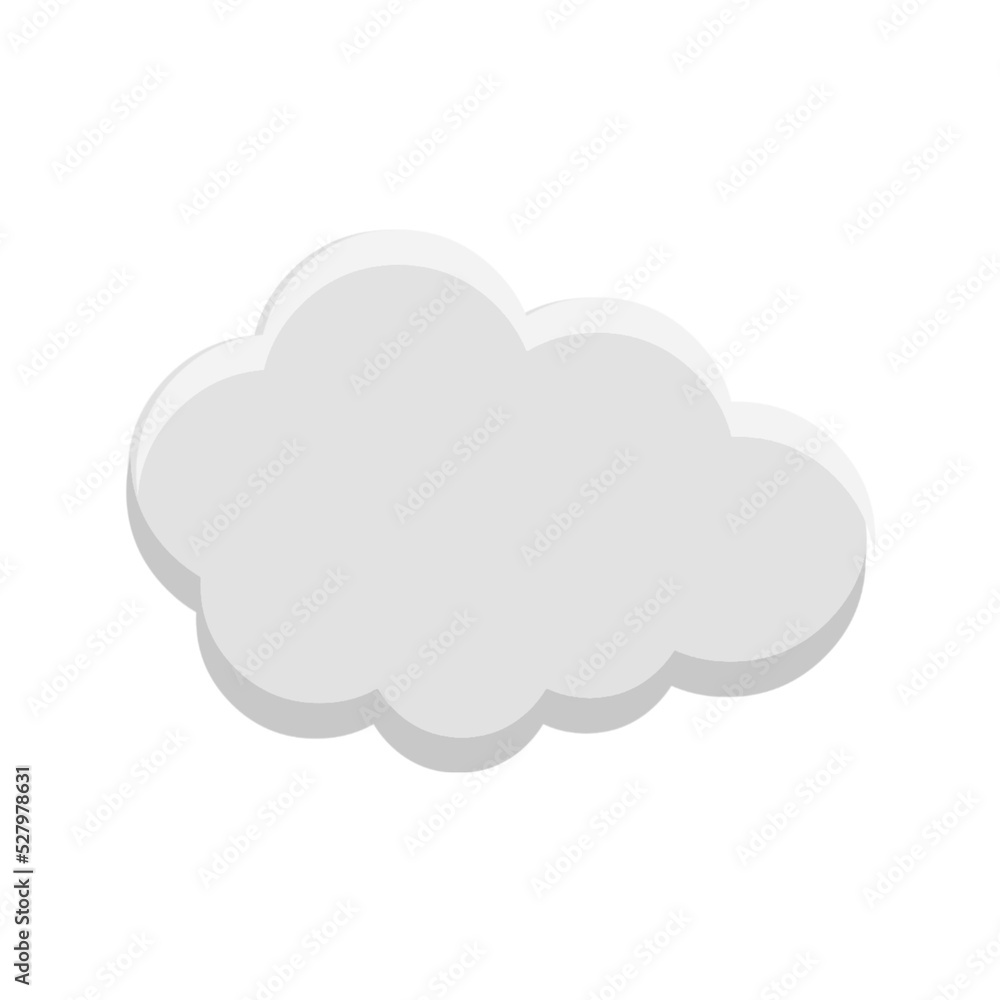 white cloud icon