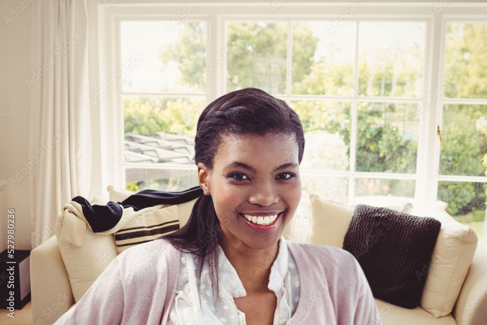 Portrait of smiling woman Portrait of smiling woman