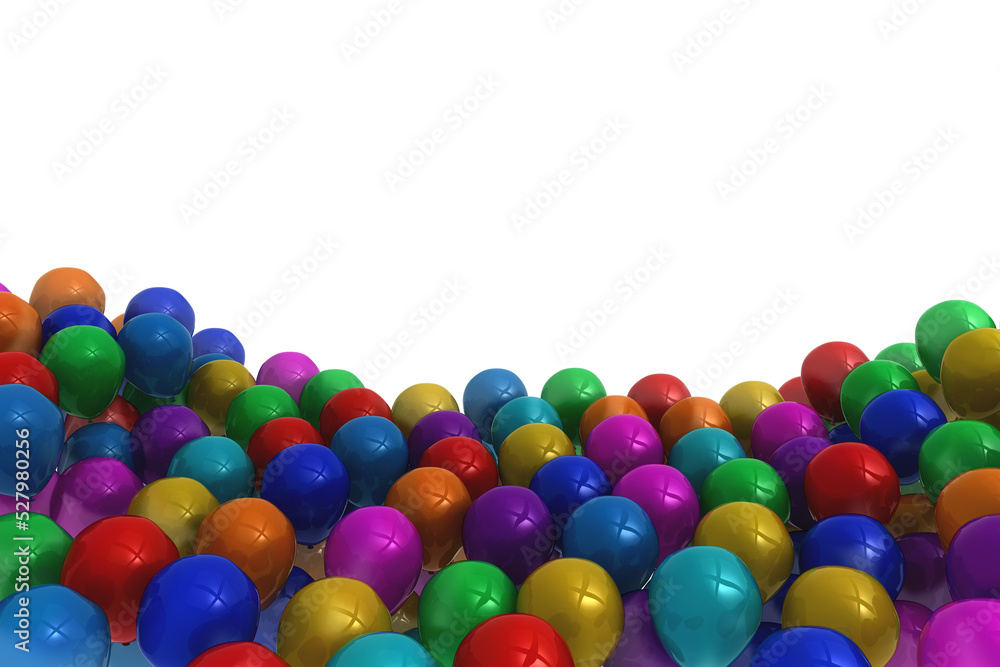 Colourful balloons Colourful balloons