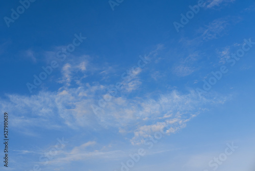 Fototapeta Naklejka Na Ścianę i Meble -  Tiny clouds in the sky (nature background)
