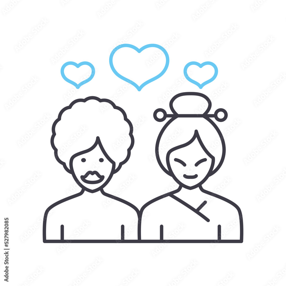 tolerance line icon, outline symbol, vector illustration, concept sign tolerance line icon, outline symbol, vector illustration, concept sign