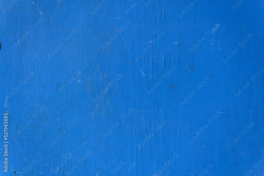 blue painted wood texture