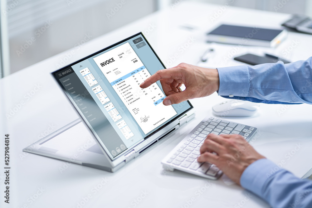 Digital Electronic Bill And Accountant E Invoice Digital Electronic Bill And Accountant E Invoice