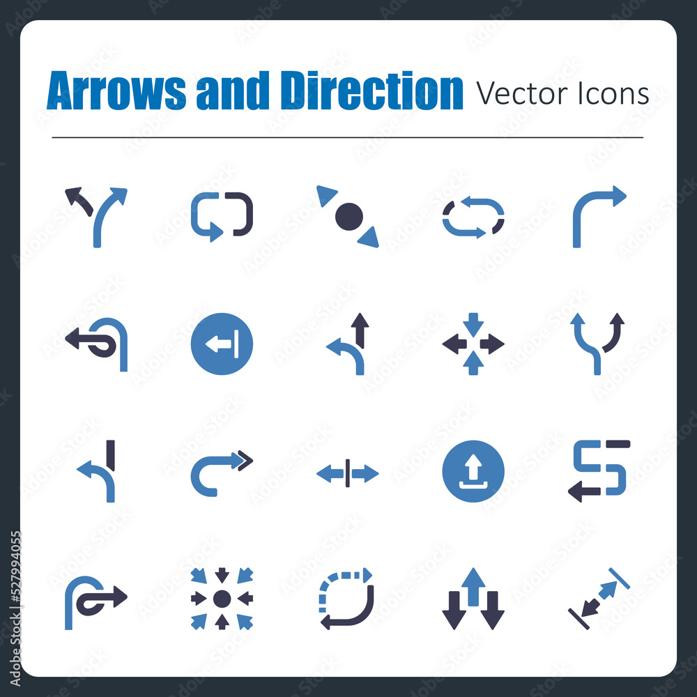 Fototapeta premium Arrows and Direction