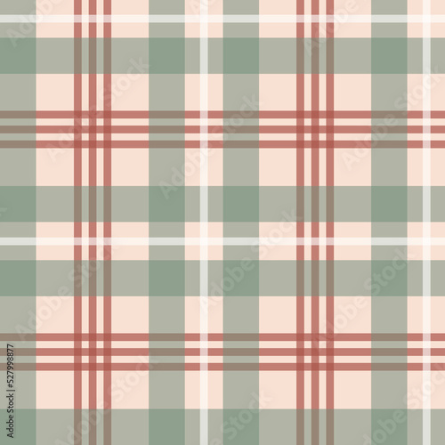 Tatran plaid vintage colours vector seamless pattern. Geometric abstract background. Checkered surface design.