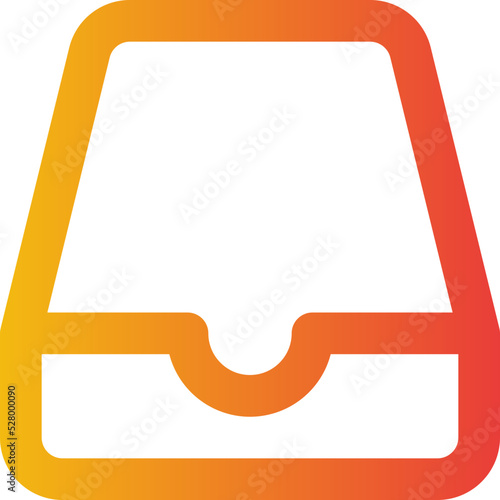 inbox gradient icon