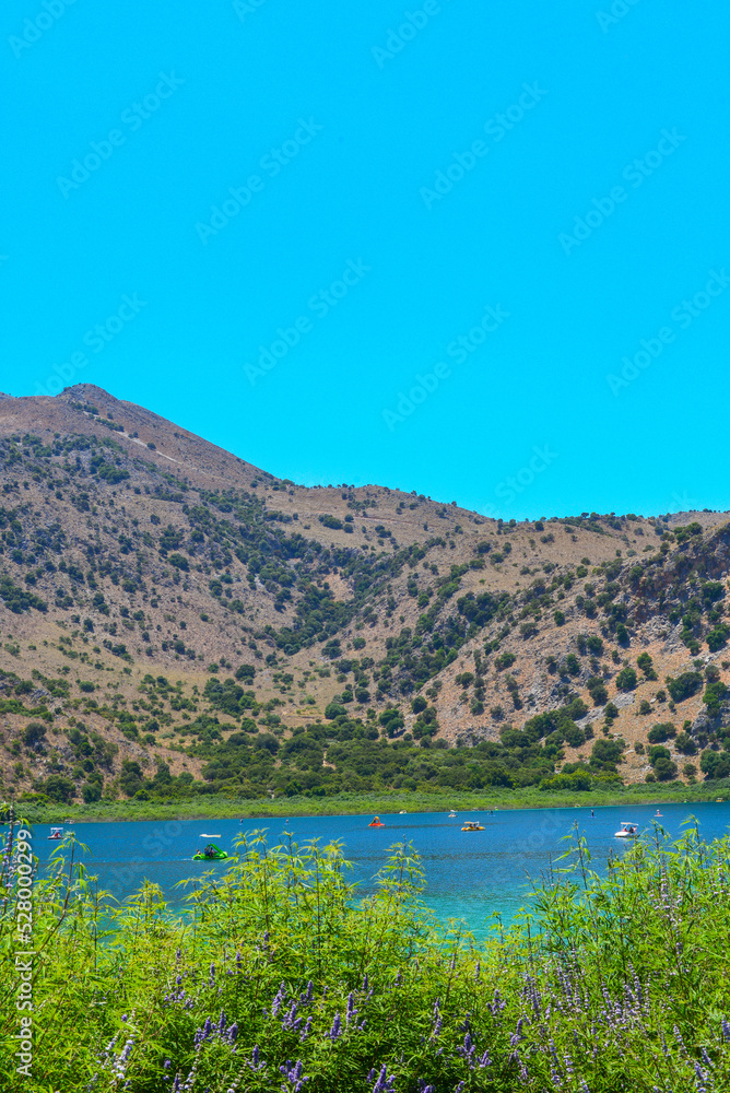 Kournas-See in der Nähe von Georgioupoli, Kreta