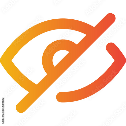 hide gradient icon
