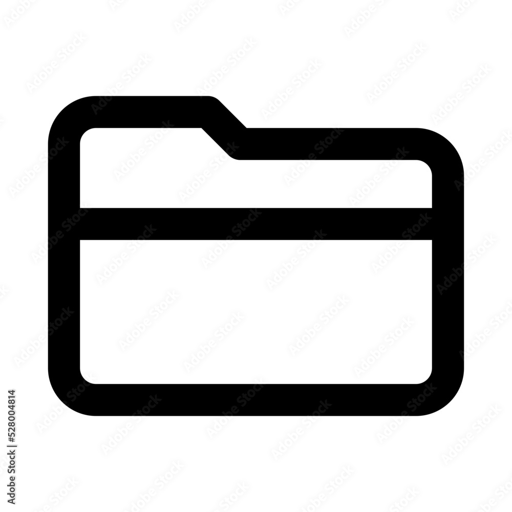 files and folders line icon files and folders line icon