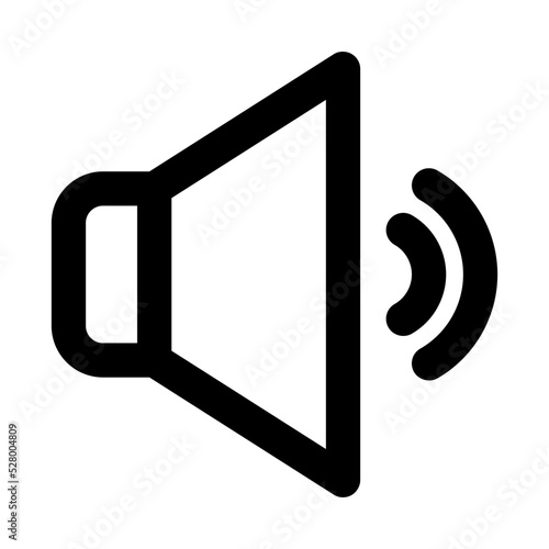 enable sound line icon