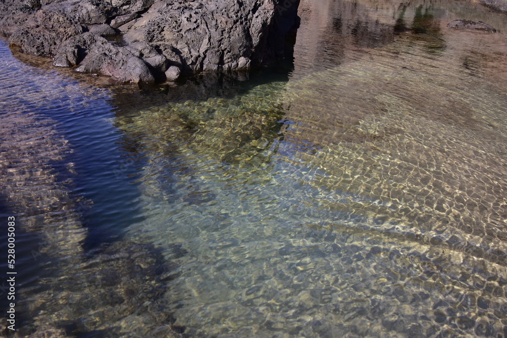 Peace by the sea contemplating the breaking of the waves Peace by the sea contemplating the breaking of the waves