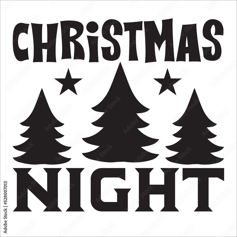 Obraz premium This free merry christmas svg quote tshirt PNG transparent image with high resolution can meet your daily design needs. An additional background remover is no longer essential.christmas night.