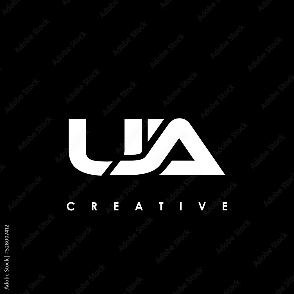 UJA Letter Initial Logo Design Template Vector Illustration UJA Letter Initial Logo Design Template Vector Illustration