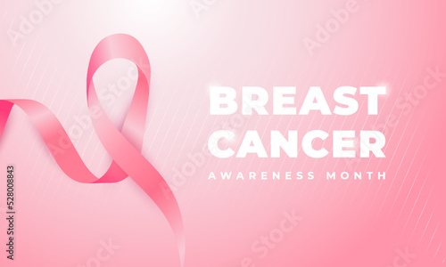 Breast Cancer Awareness Month, suitable for backgrounds, banners, posters, and others