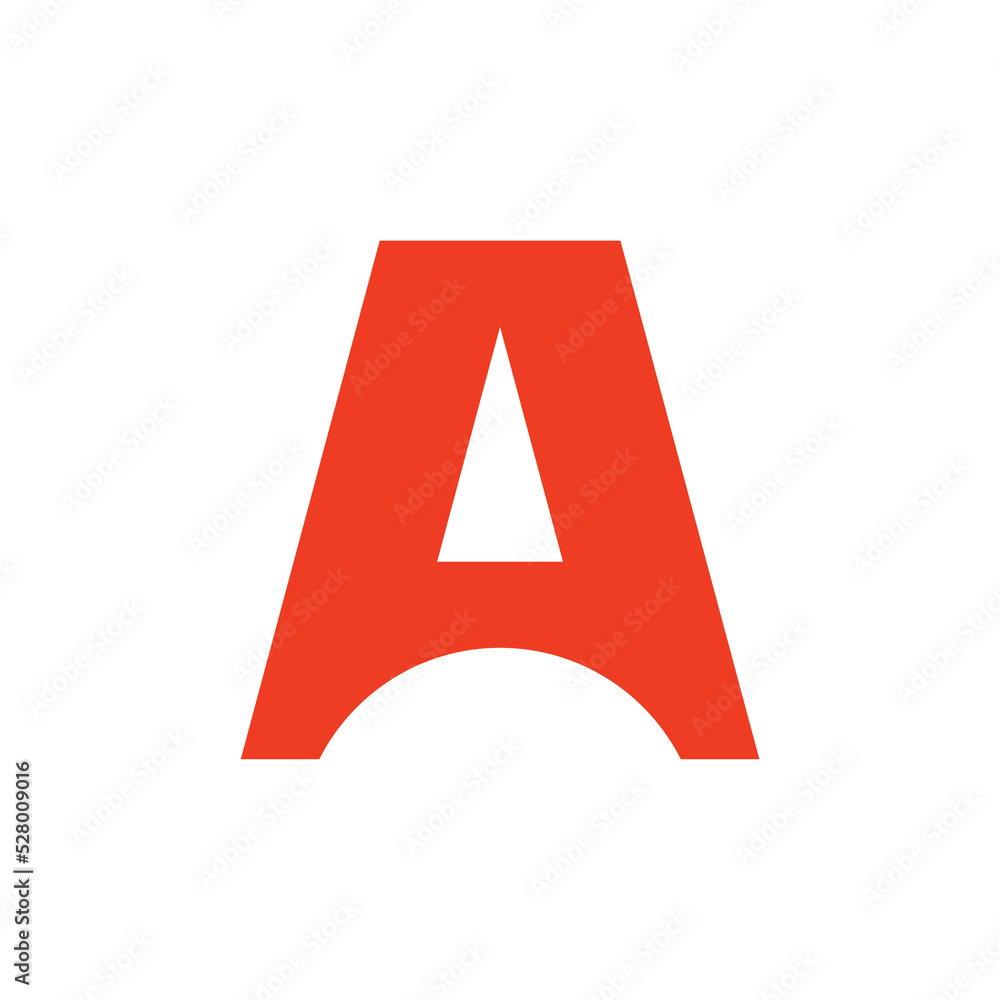 Letter A logo or icon design. template elements. geometric abstract logos Letter A logo or icon design. template elements. geometric abstract logos