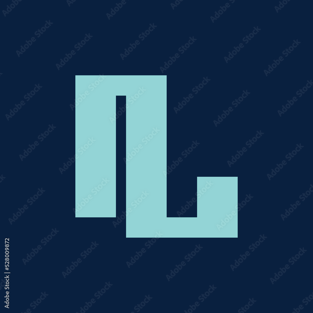 Letter L logo or icon design. template elements. geometric abstract logos Letter L logo or icon design. template elements. geometric abstract logos