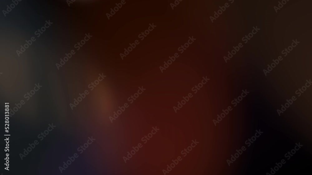 Light projection of multicolored highlights on a black background