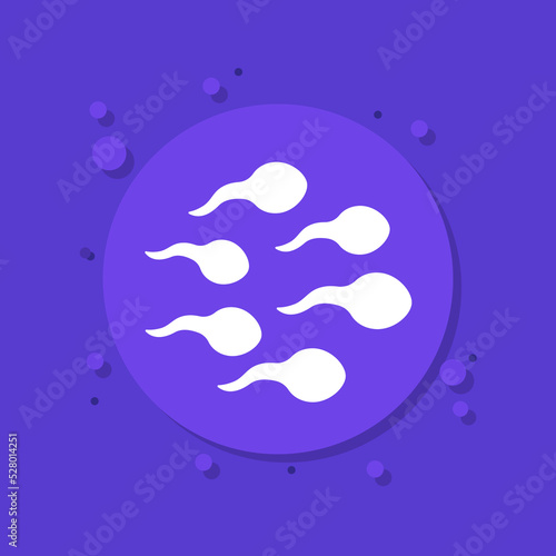 insemination vector icon for web