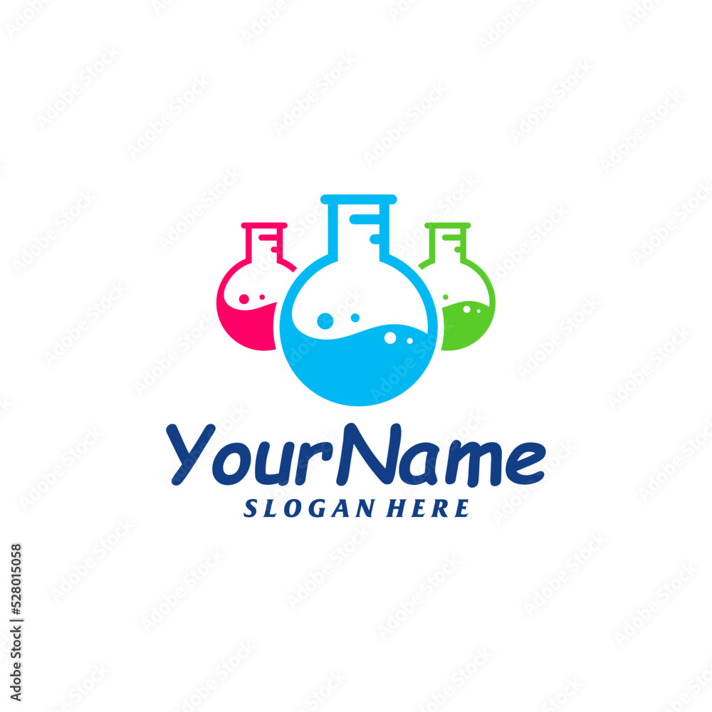 Lab Logo Design Template. Science lab logo concept vector. Creative Icon Symbol Lab Logo Design Template. Science lab logo concept vector. Creative Icon Symbol