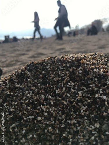 people walking on beach