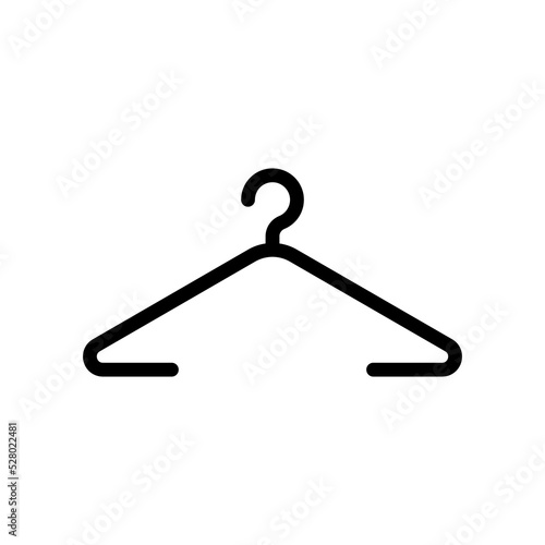 Photo Outline icon clothes hanger