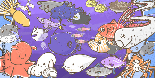 R:もっとメルヘンな水族館☆深海魚☆ミ壁紙④