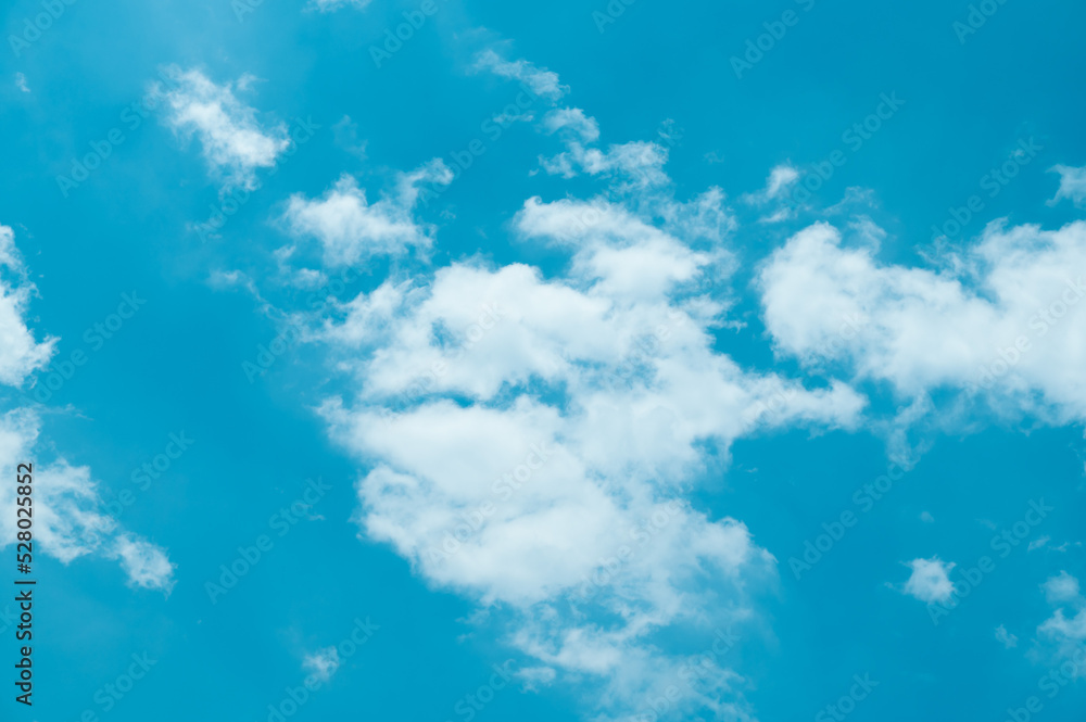 青空と白い雲 青空と白い雲