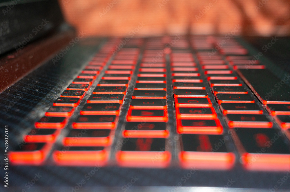 laptop red back light keyboard laptop red back light keyboard
