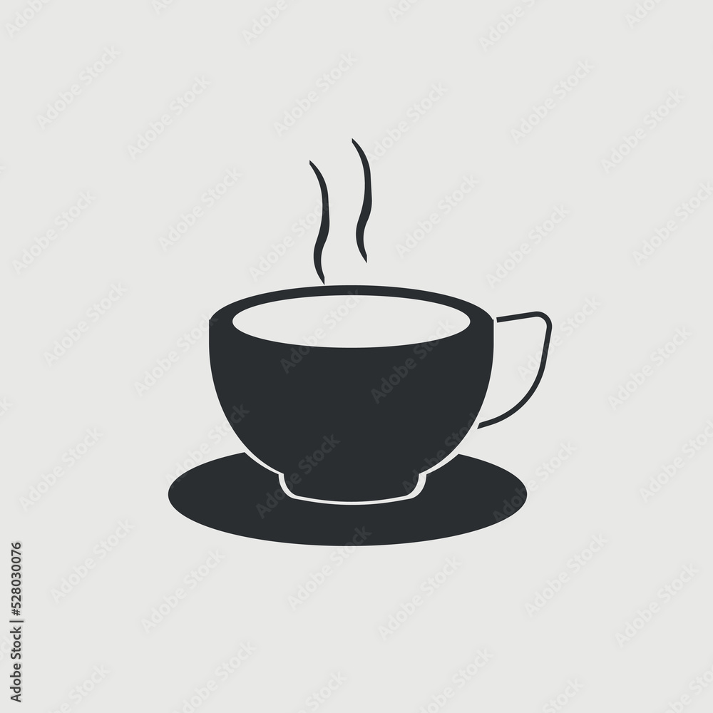Obraz premium Tea cup icon
