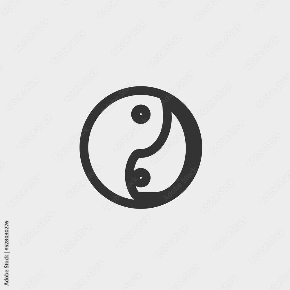 Yin yang icon