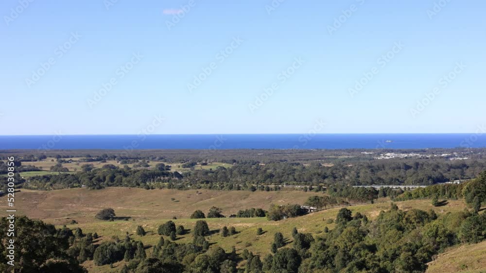 St Helena lookoutから見るByron Bayの景色