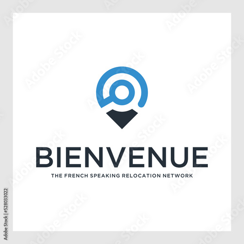 Check point creative symbol concept. global positioning system icon template. navigation mark. spot