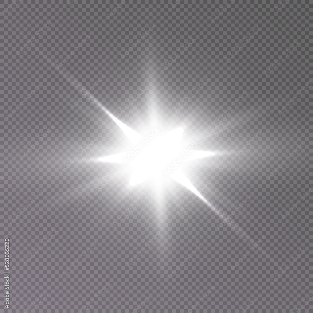 White glow. Transparent shining sun, bright flash on a transparent background. PNG effect White glow. Transparent shining sun, bright flash on a transparent background. PNG effect
