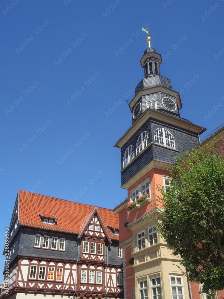 Eisenach - Historisches Rathaus, Thüringen, Deutschland, Europa