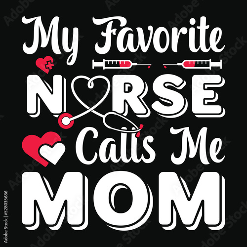 Nurse Quotes Saying T-Shirt Design, Nursing Vector Elements.