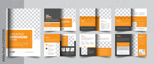 corporate company profile brochure annual report booklet business proposal layout concept design