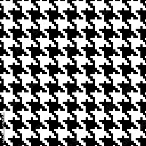 Foto Seamless pattern with Goose foot