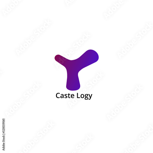 Caste logy  , technology logo template, editable eps file