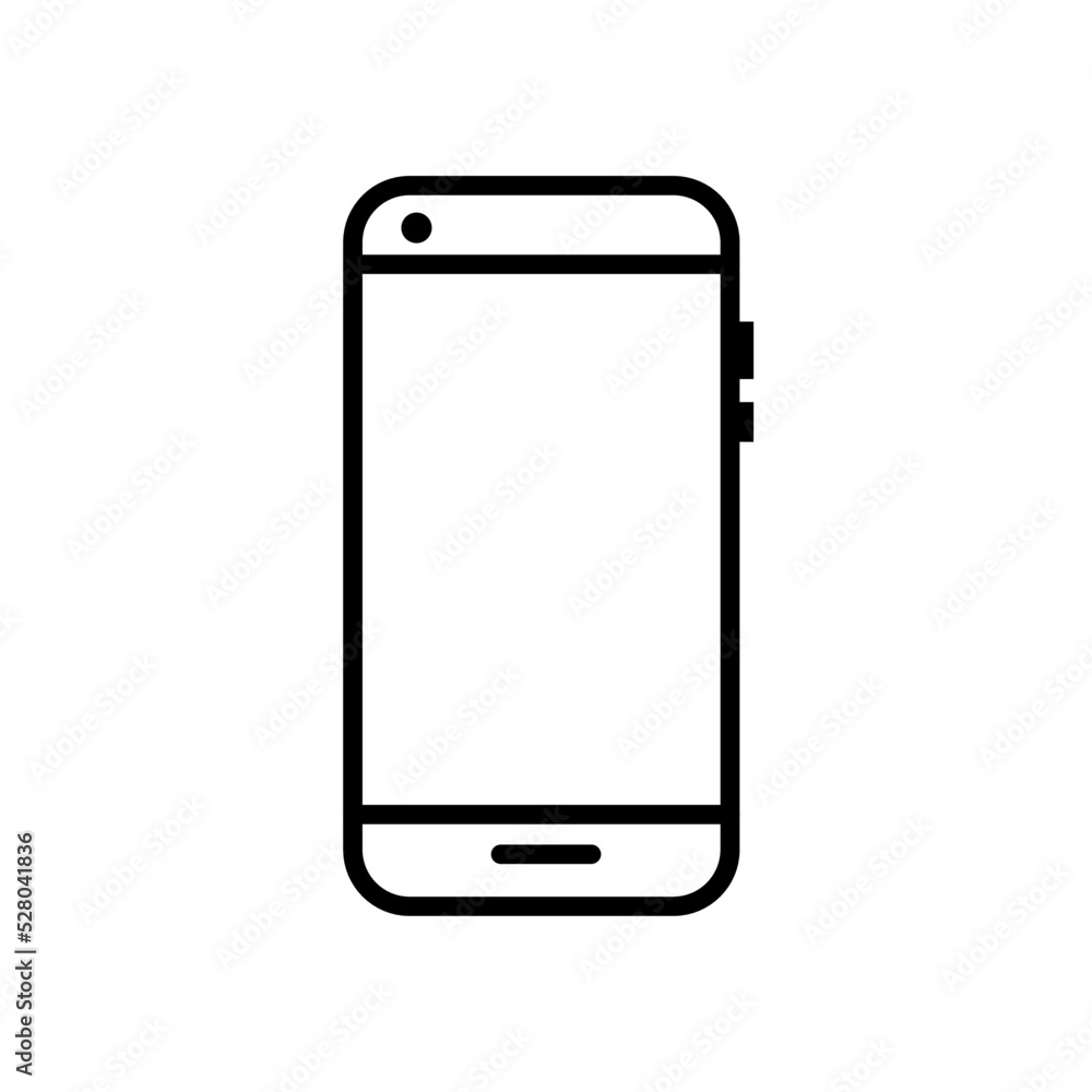 Smartphone, mobile phone vector icon, mobile phone pictogram, button Smartphone, mobile phone vector icon, mobile phone pictogram, button