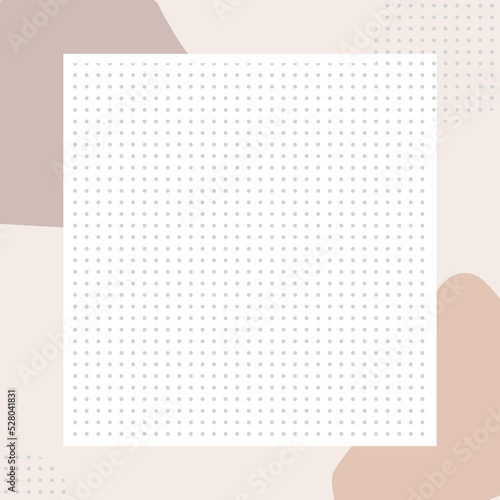 illustration of a white background with paper