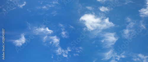 Błękitne niebo, blue sky	 photo