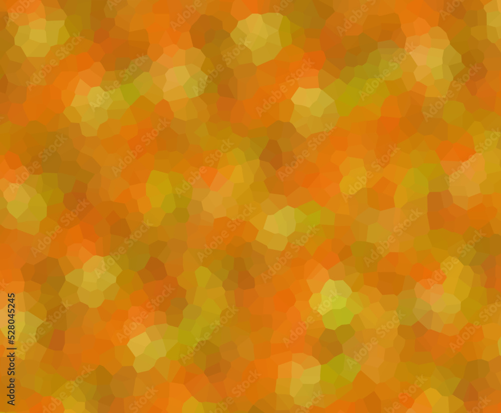 Abstract color mosaic background. Geometric autumn background with orange and yellow polygons. Abstract color mosaic background. Geometric autumn background with orange and yellow polygons.