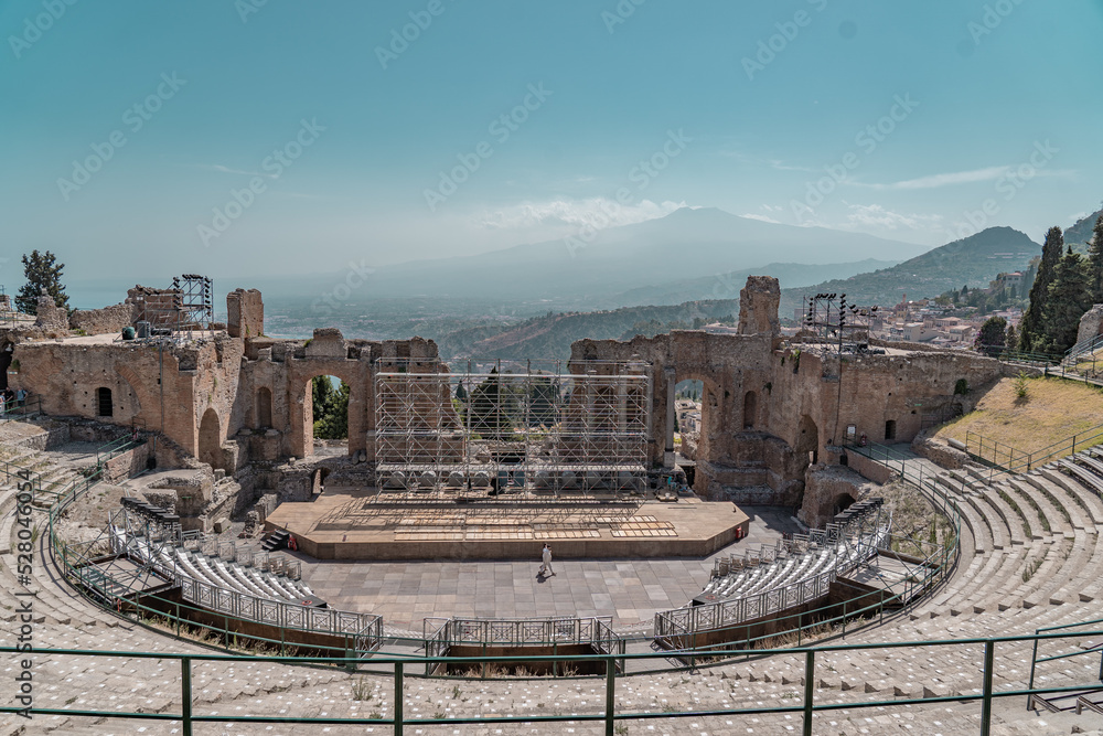 The arena in Taormina
