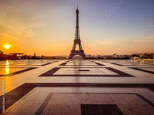 Tour Eiffel, place du Trocadero, Paris