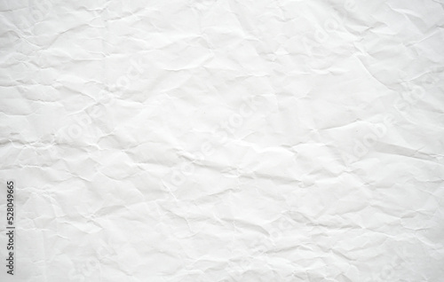 White crumple paper texture can be use as background