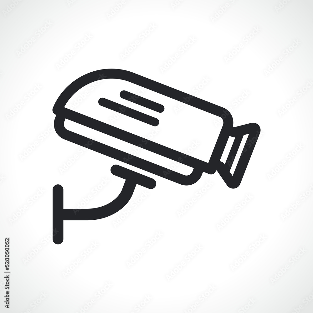 cctv or security camera icon cctv or security camera icon